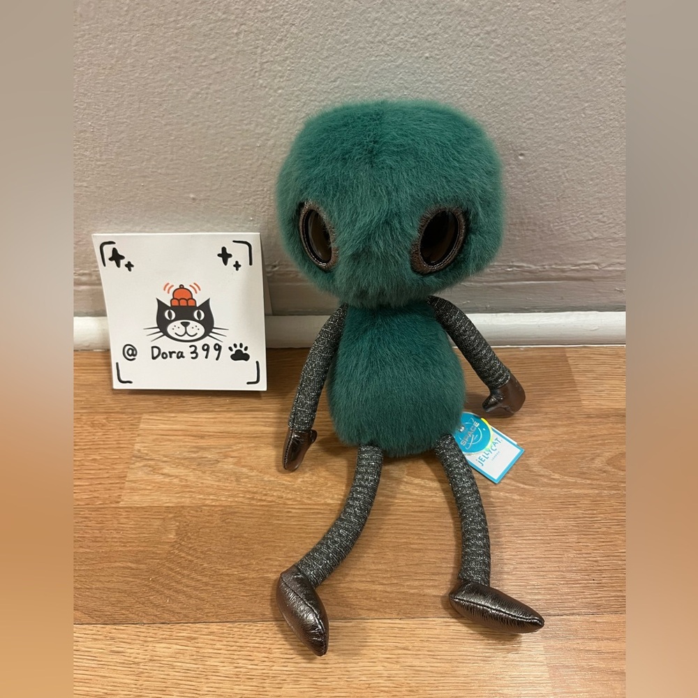 Jellycat Authentic Zyllan Alien Plush – New With Tags (NWT)